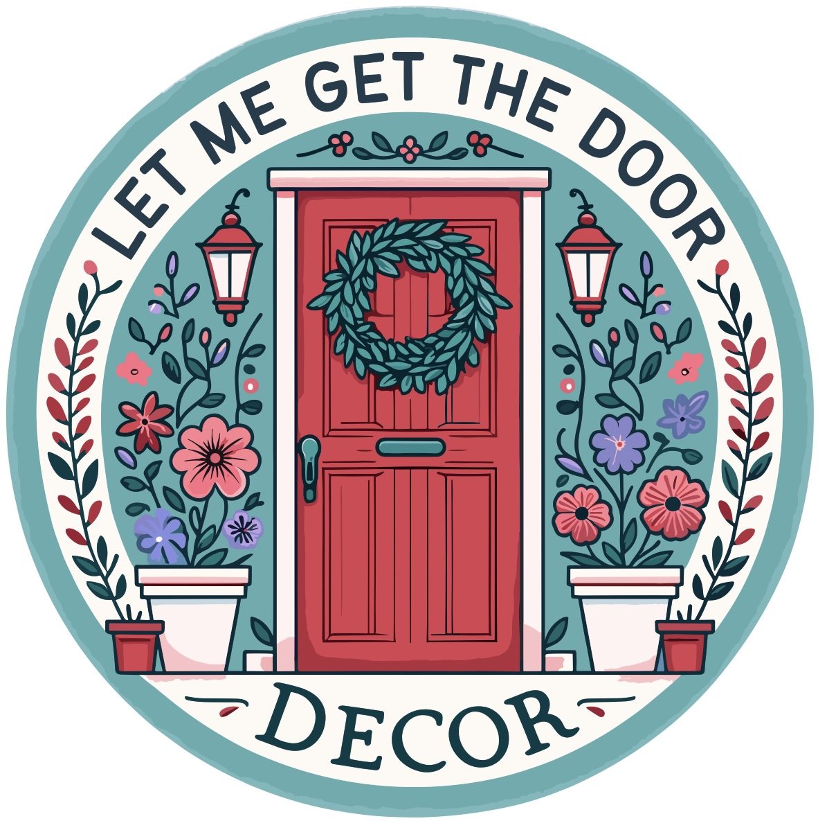 Let Me Get The Door Decor